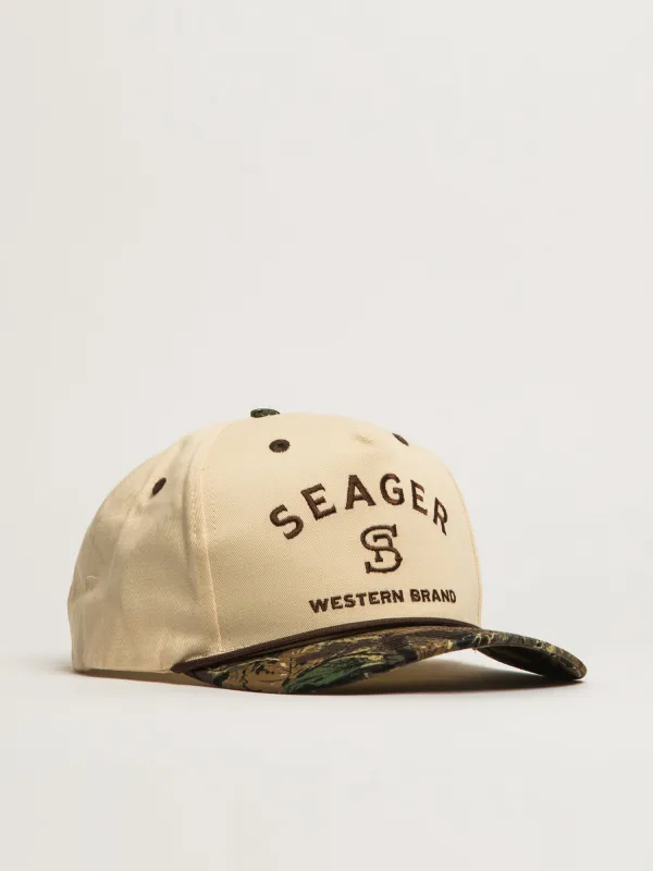 SEAGER APPAREL BRANDED SNAP BACK made by Boathouse