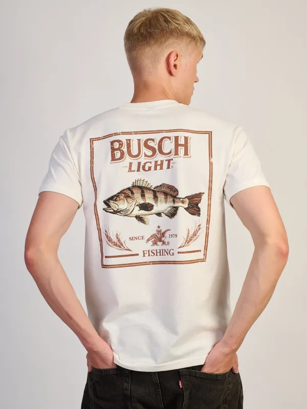 BUSCH LIGHT PERCH TEE made by Boathouse