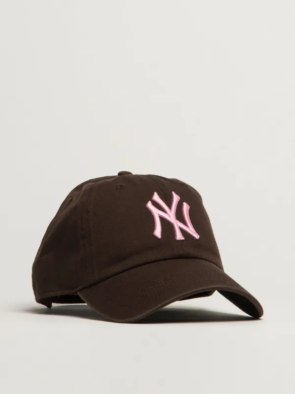 47 CLEAN UP NY HAT - BROWN made by 47