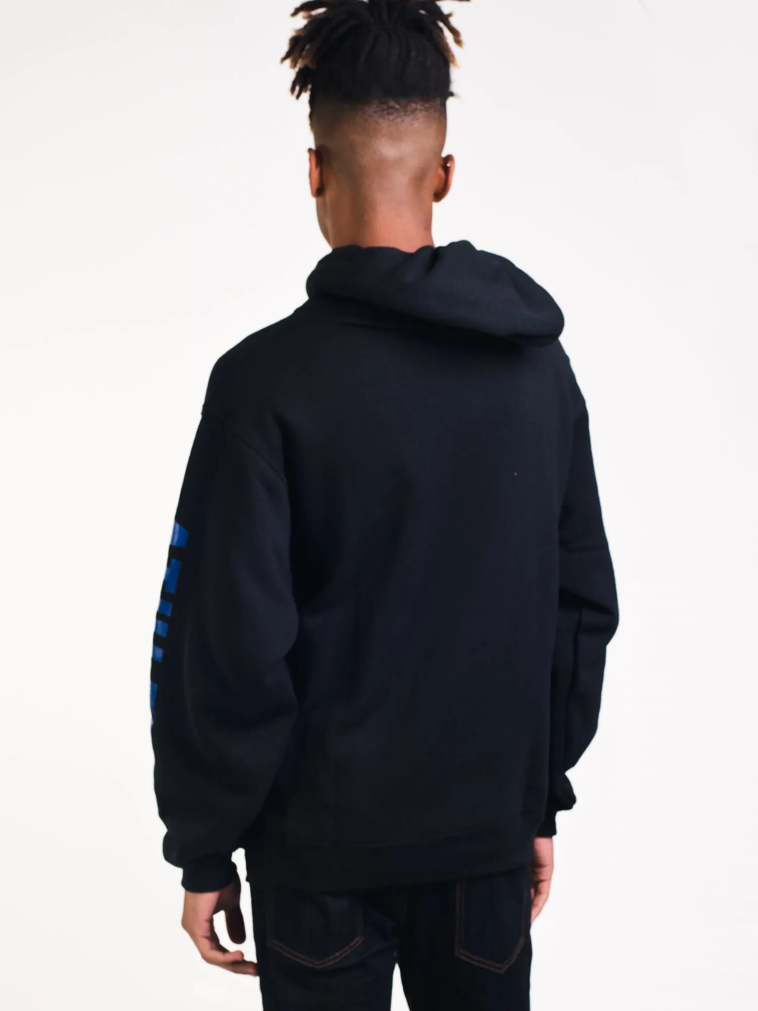 MENS RUSSELL PULLOVER HOODIE- BLACK - CLEARANCE sold by Boathouse product image thumbnail 2