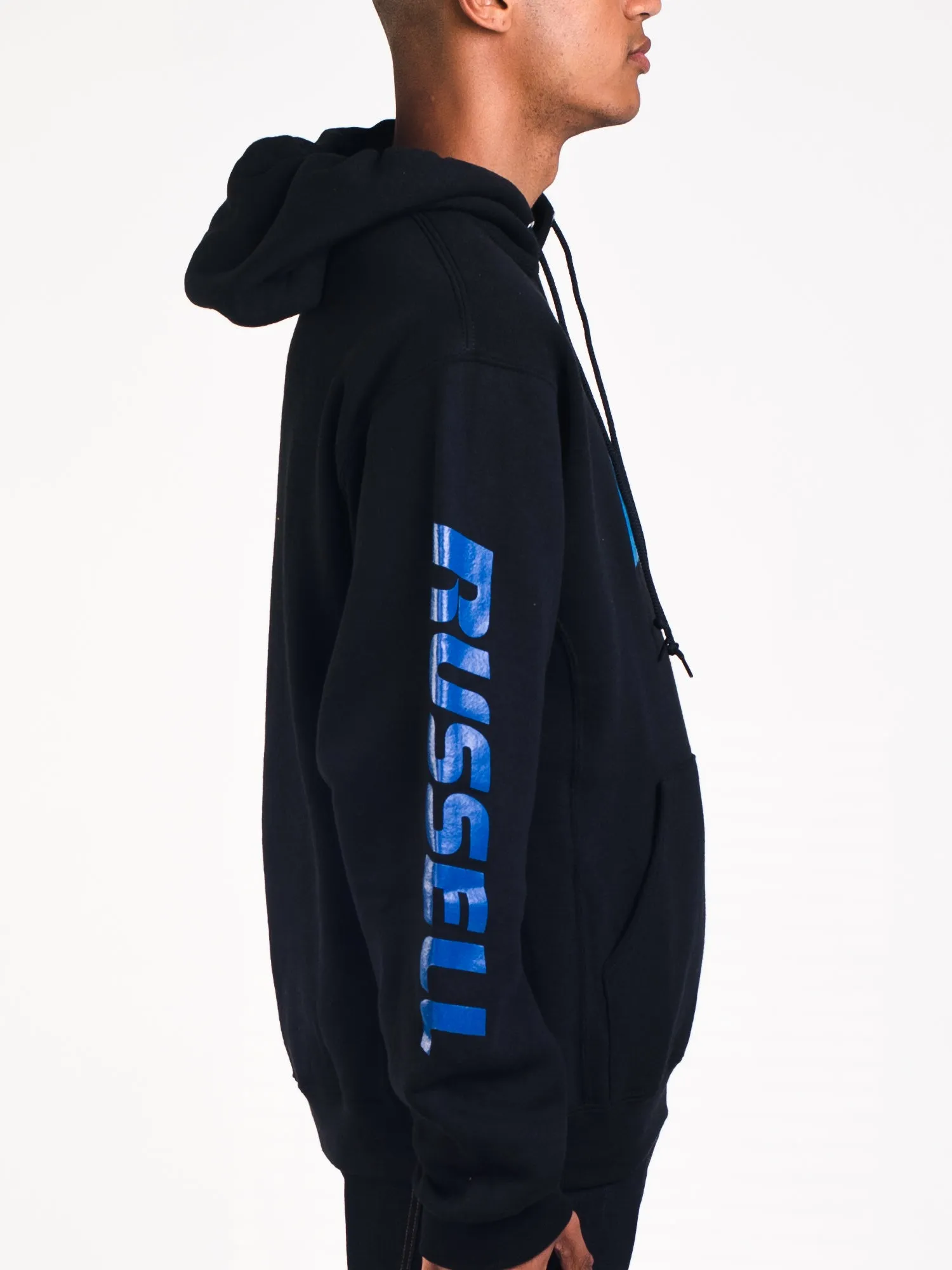 MENS RUSSELL PULLOVER HOODIE- BLACK - CLEARANCE sold by Boathouse product image thumbnail 4