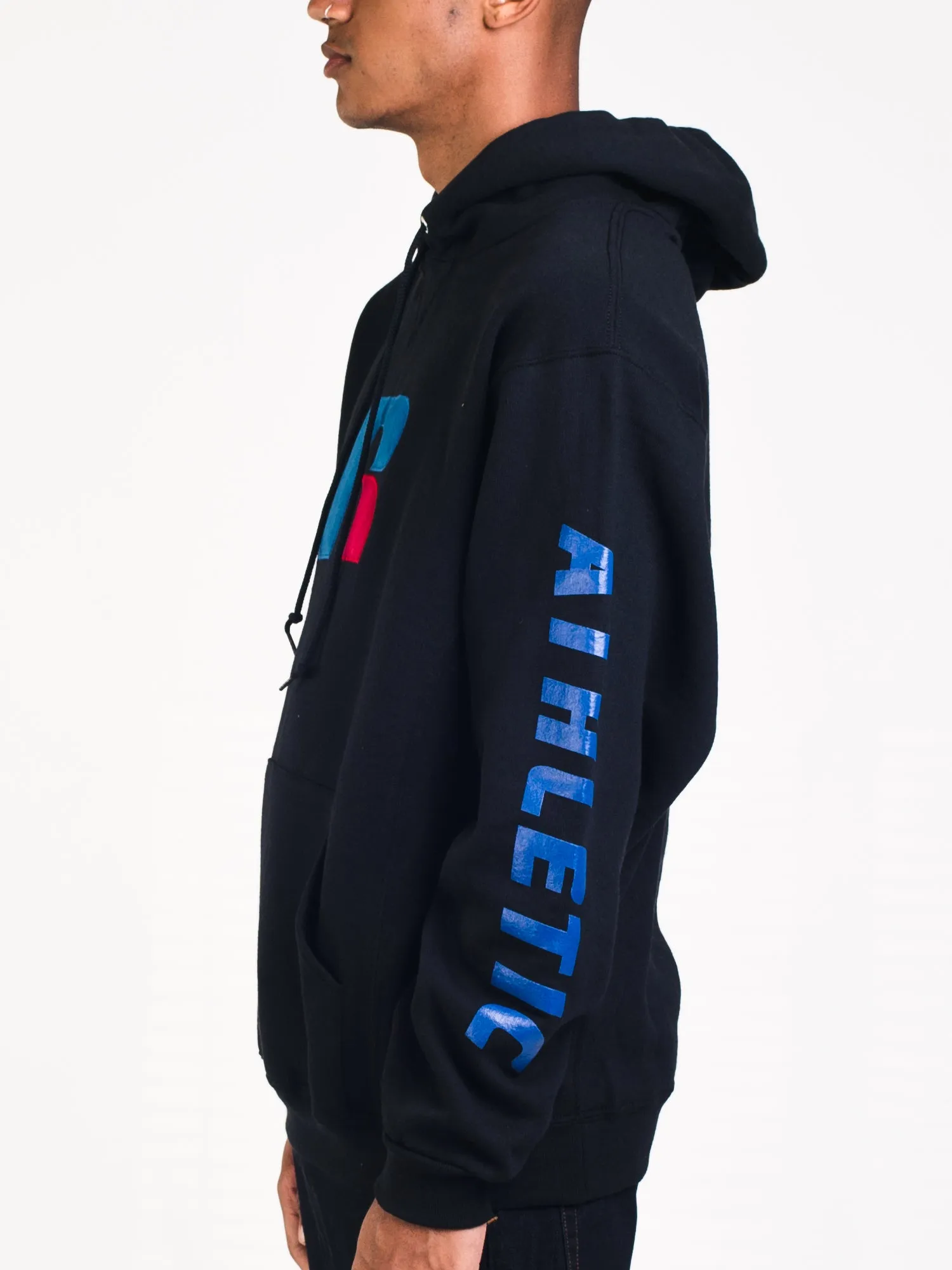 MENS RUSSELL PULLOVER HOODIE- BLACK - CLEARANCE sold by Boathouse product image thumbnail 3
