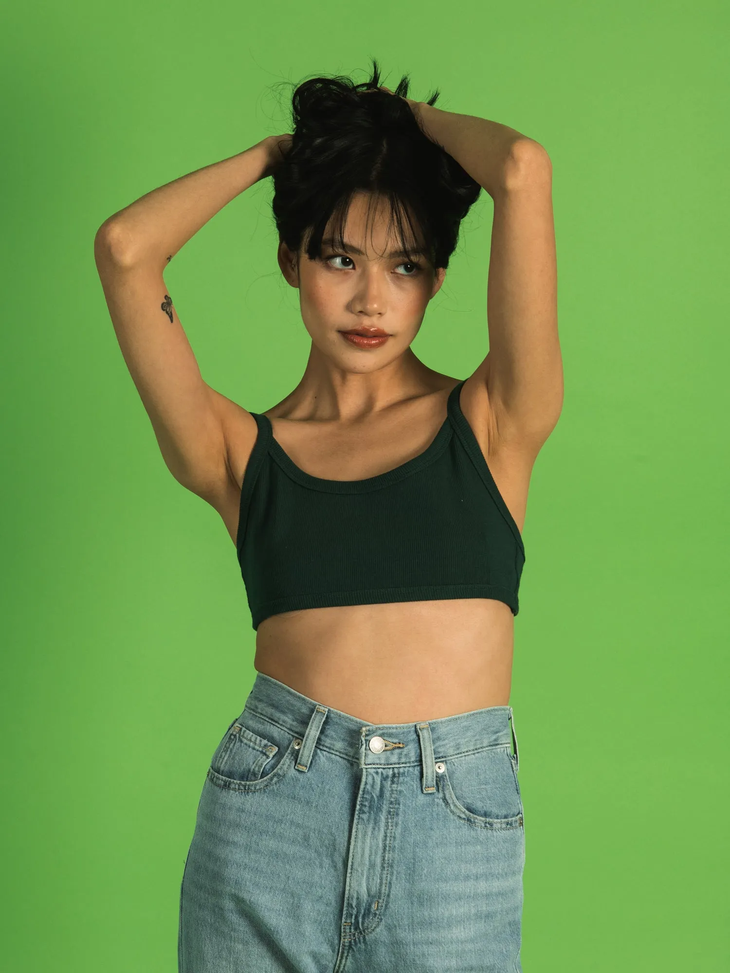 HARLOW RIBBED OPEN BACK BRALETTE - CLEARANCE sold by Boathouse product image thumbnail 3