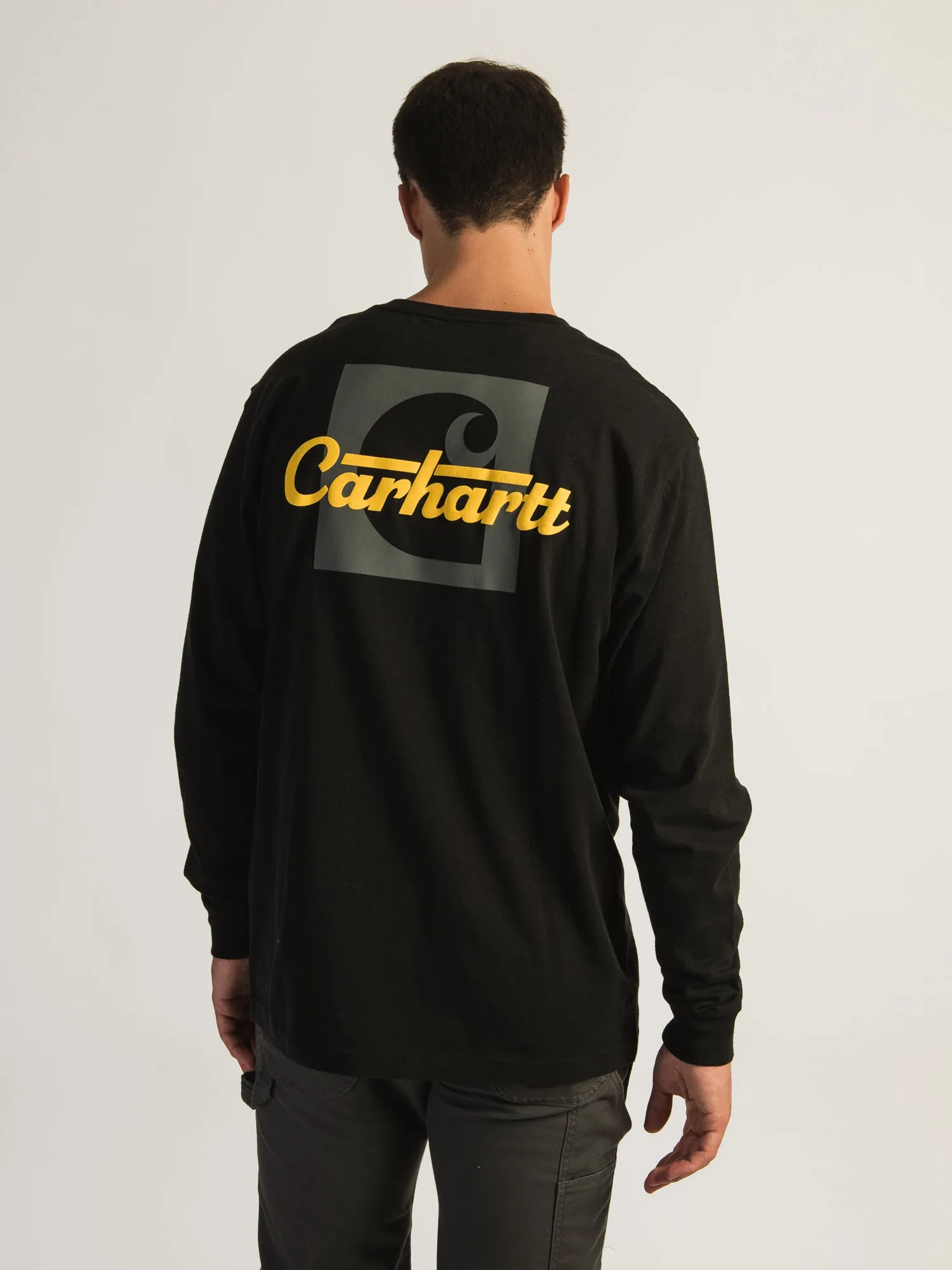 CARHARTT TK6040 LOOSE FIT HW LONG SLEEVE SCRIPT sold by Boathouse
