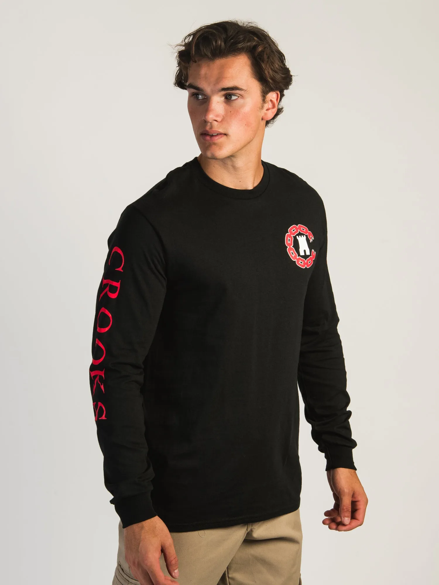 CROOKS & CASTLES CROOKS CORE LONG SLEEVE TEE sold by Boathouse product image thumbnail 4