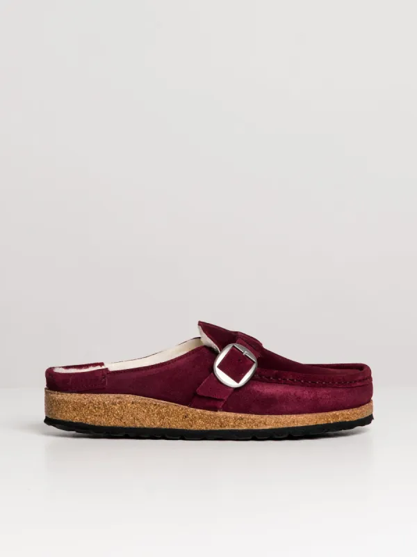 WOMENS BIRKENSTOCK BUCKLEY SHEARLING NARROW CLOGS - CLEARANCE sold by Boathouse