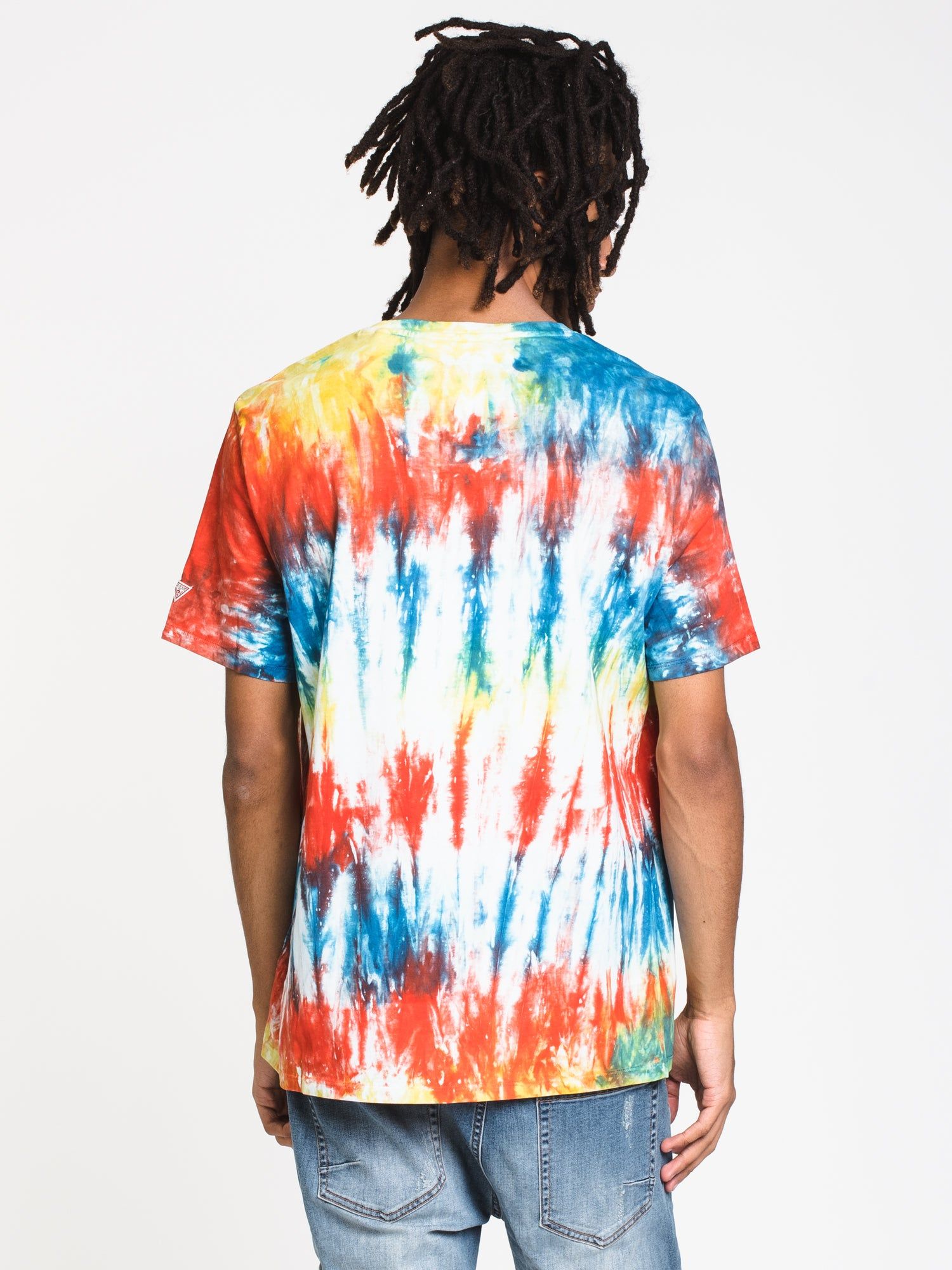 MENS GUESS MULTI TIE DYE S/S T - CLEARANCE sold by Boathouse product image thumbnail 2