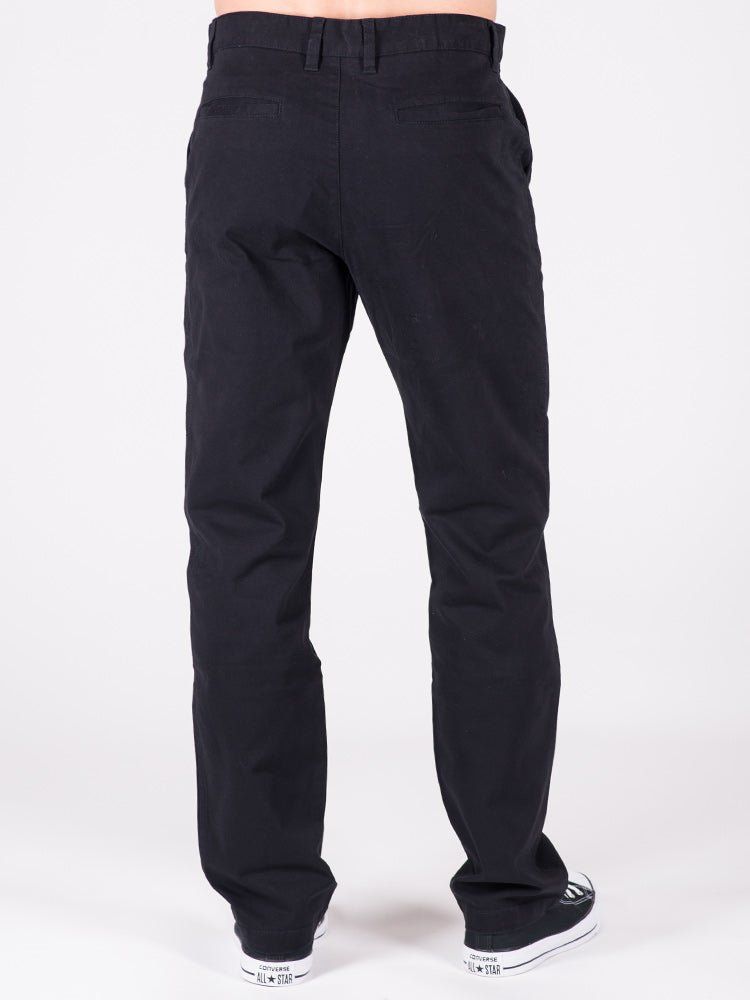 MENS RELAXED CHINO PANTS - BLACK - CLEARANCE sold by Boathouse product image thumbnail 2