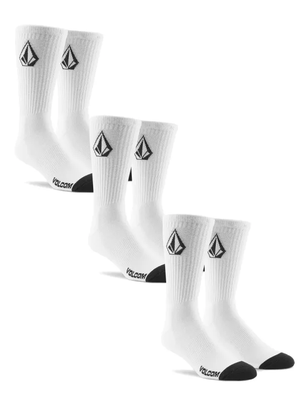 VOLCOM FULL STONE 3 PACK SOCK sold by Boathouse
