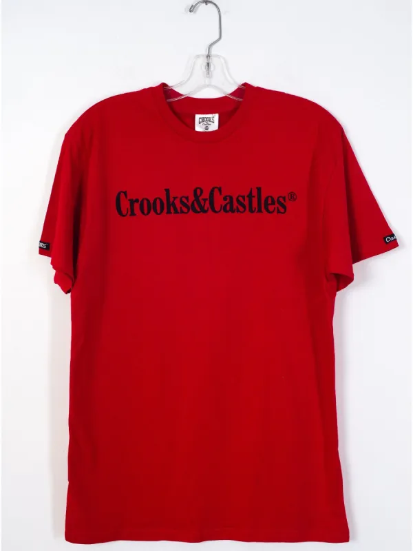 CROOKS & CASTLES BOLD CROOKS SHORT SLEEVE TEE - CLEARANCE made by Boathouse