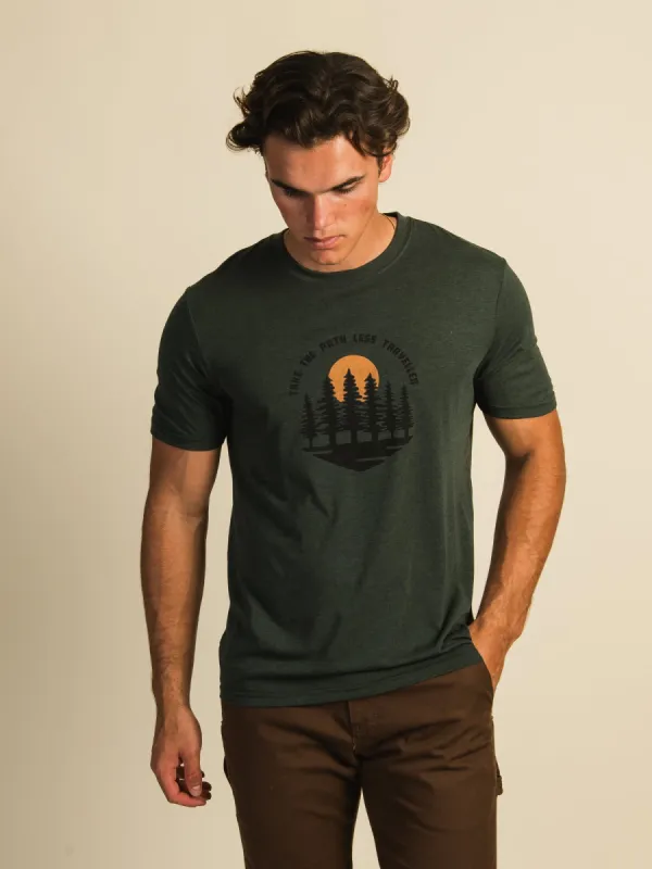 TENTREE PATH LESS TRAVELLED T-SHIRT sold by Boathouse