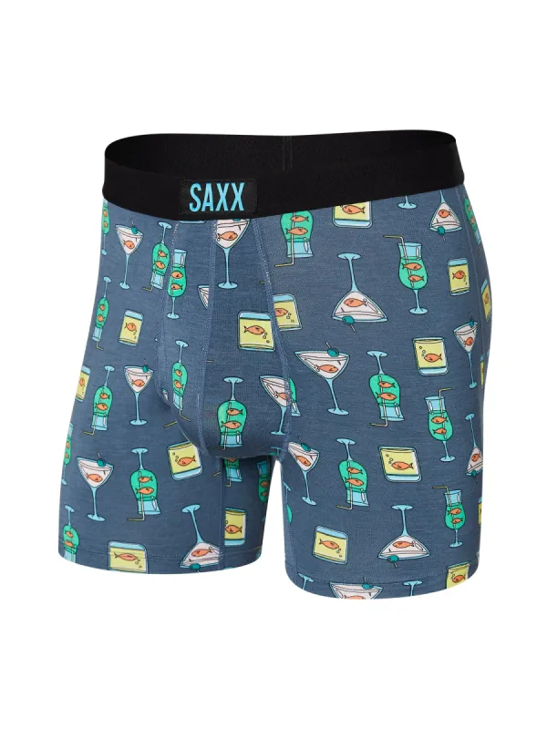 SAXX ULTRA BOXER BRIEF - NAUTICAL NIGHTCAP - CLEARANCE sold by Boathouse