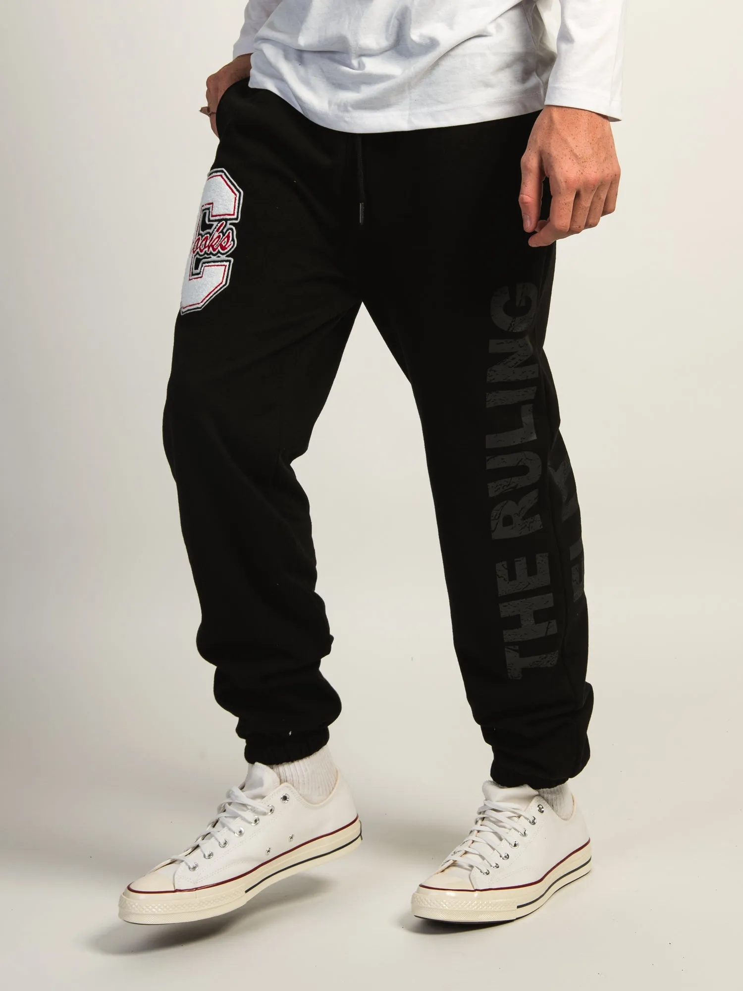 CROOKS & CASTLES GOTHIC EMBROIDERED JOGGER sold by Boathouse product image thumbnail 3