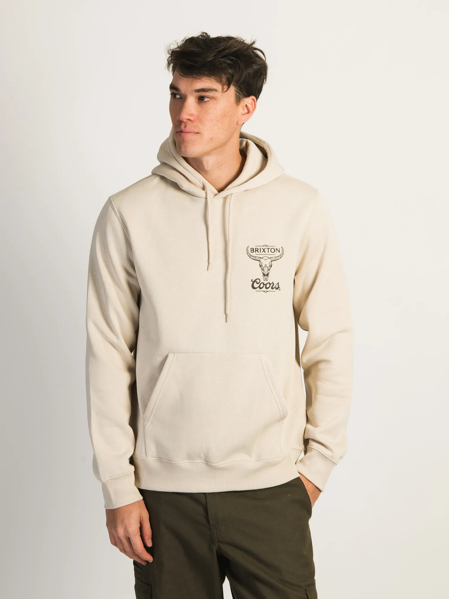 BRIXTON COORS ROUNDUP PULL OVER HOODIE sold by Boathouse product image thumbnail 2
