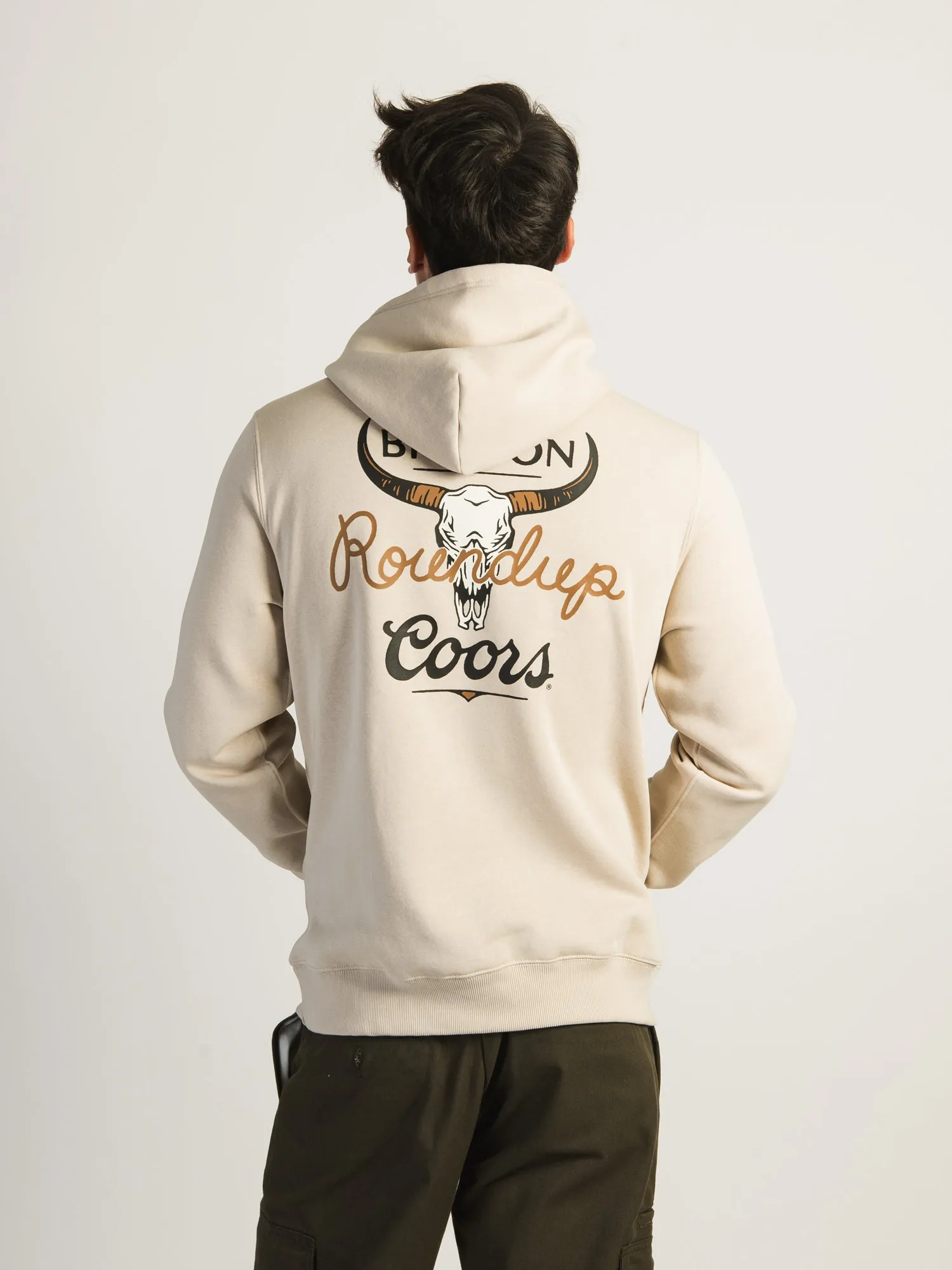 BRIXTON COORS ROUNDUP PULL OVER HOODIE sold by Boathouse product image thumbnail 3