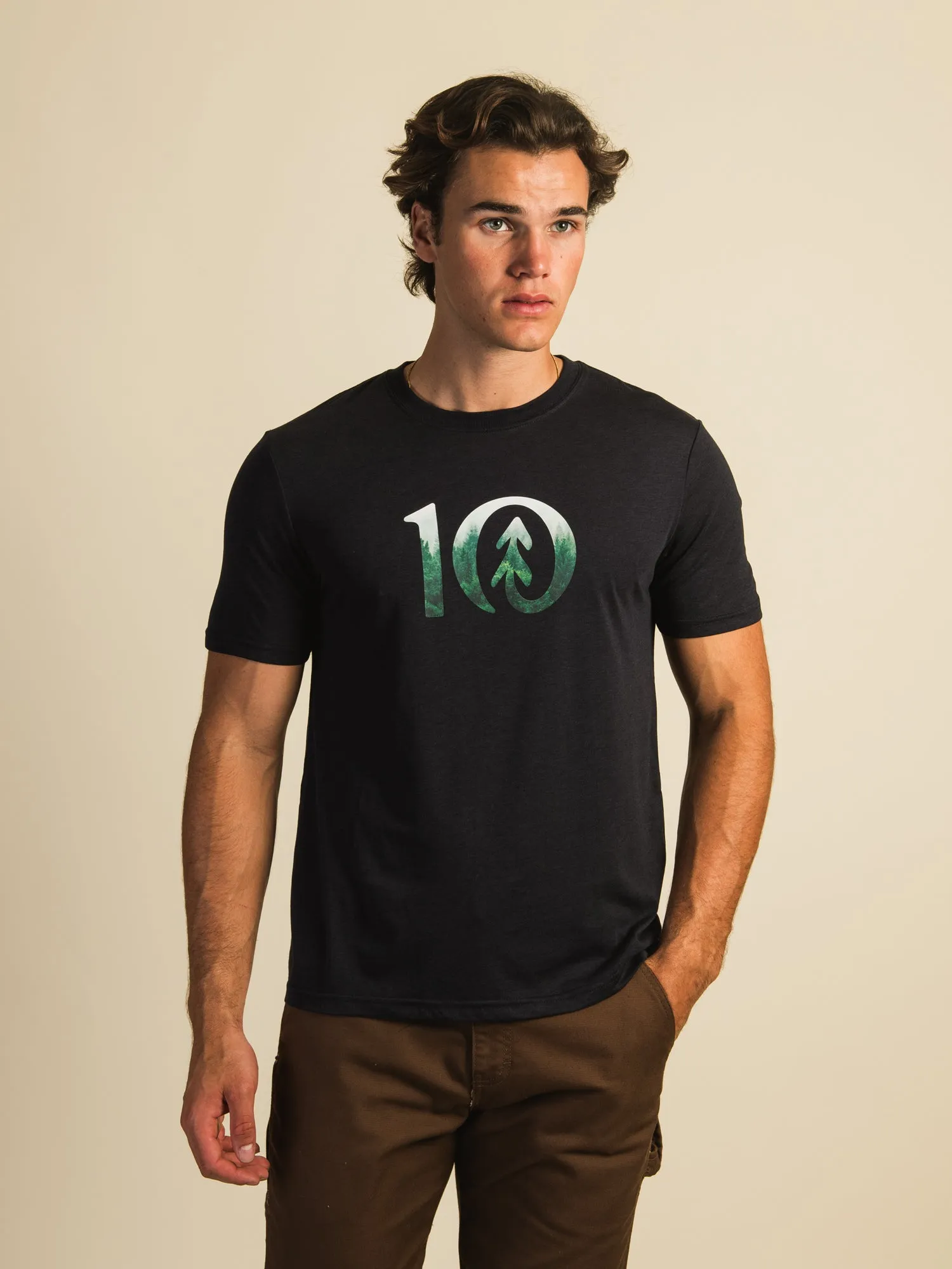 TENTREE PHOTO FOREST LOGO T-SHIRT sold by Boathouse