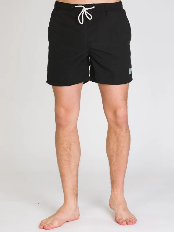 ISLAND HAZE BLACK WAVE 15" VOLLEY SHORT  - CLEARANCE sold by Boathouse