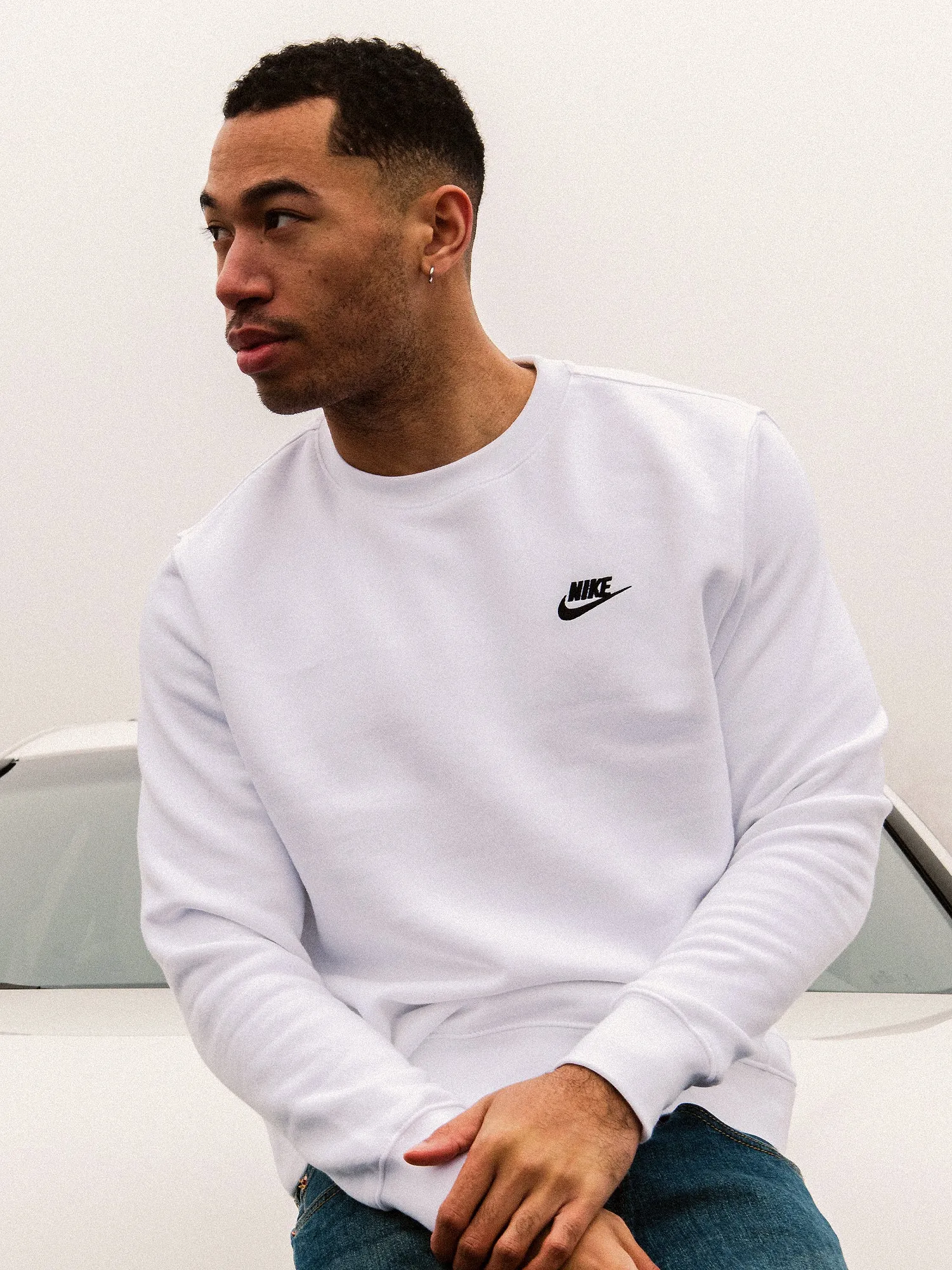 NIKE SPORTSWEAR CLUB CREW sold by Boathouse