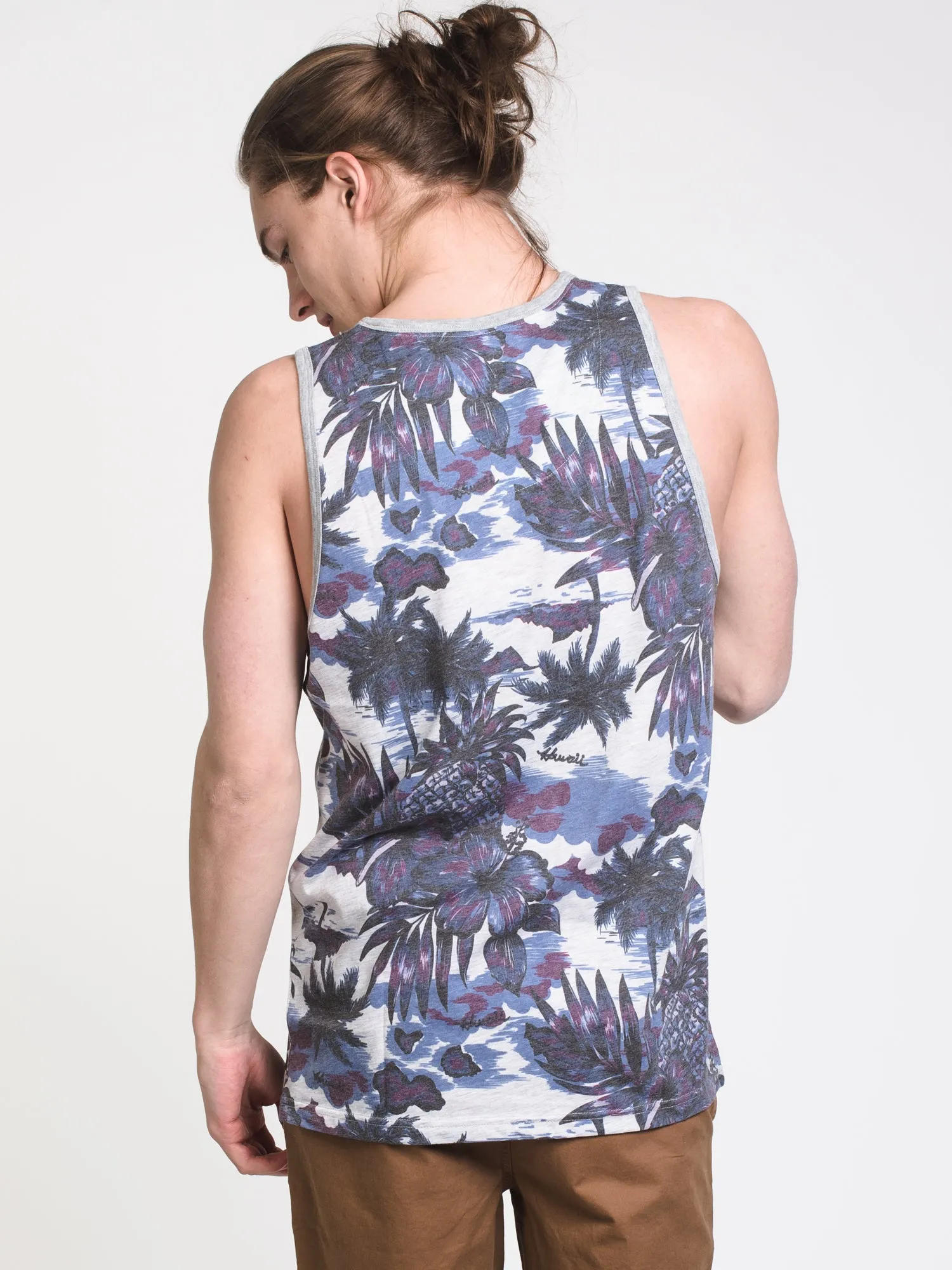 MENS HEFF PRINT TANK - CLEARANCE sold by Boathouse product image thumbnail 2