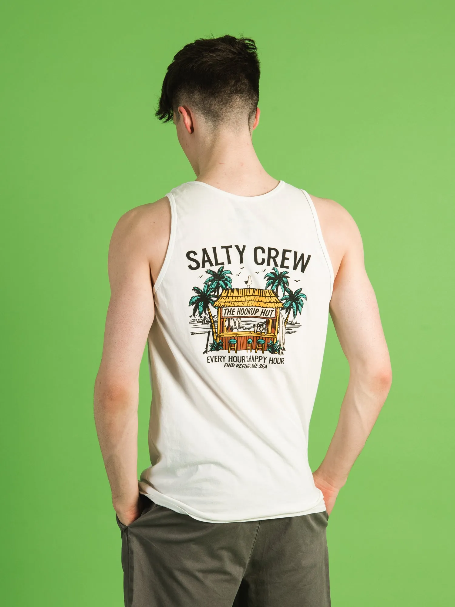 SALTY CREW SALTY HUT TANK TOP sold by Boathouse product image thumbnail 2