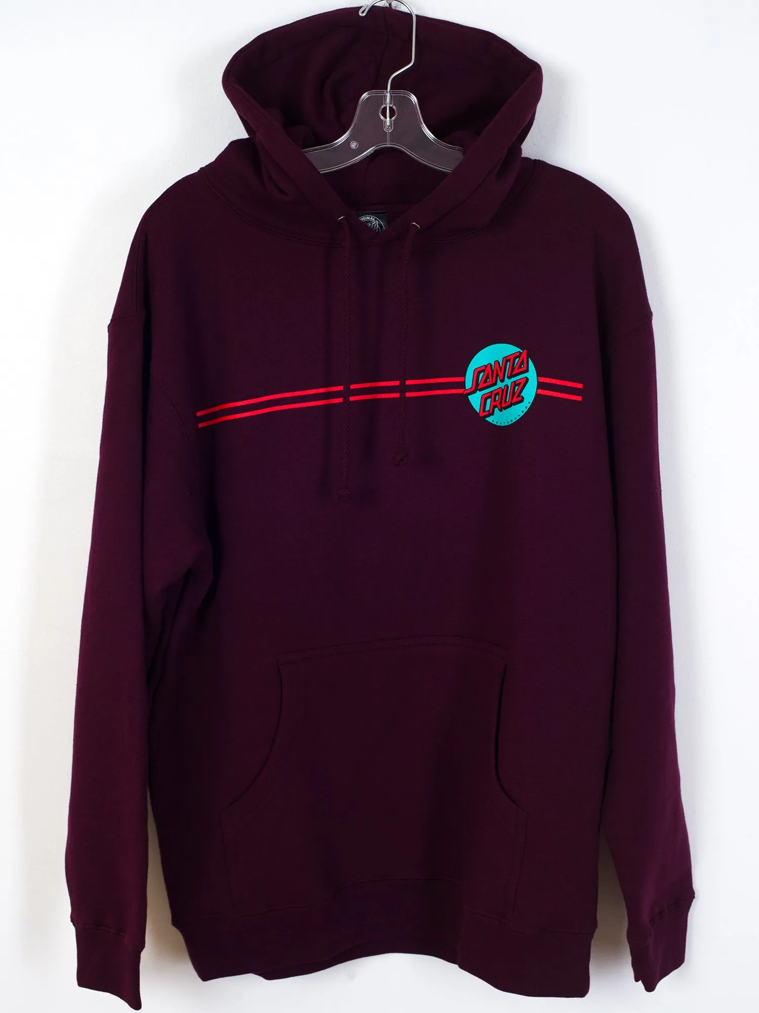 MENS OTHER DOT PULLOVER HOODIE - MAROON - CLEARANCE sold by Boathouse