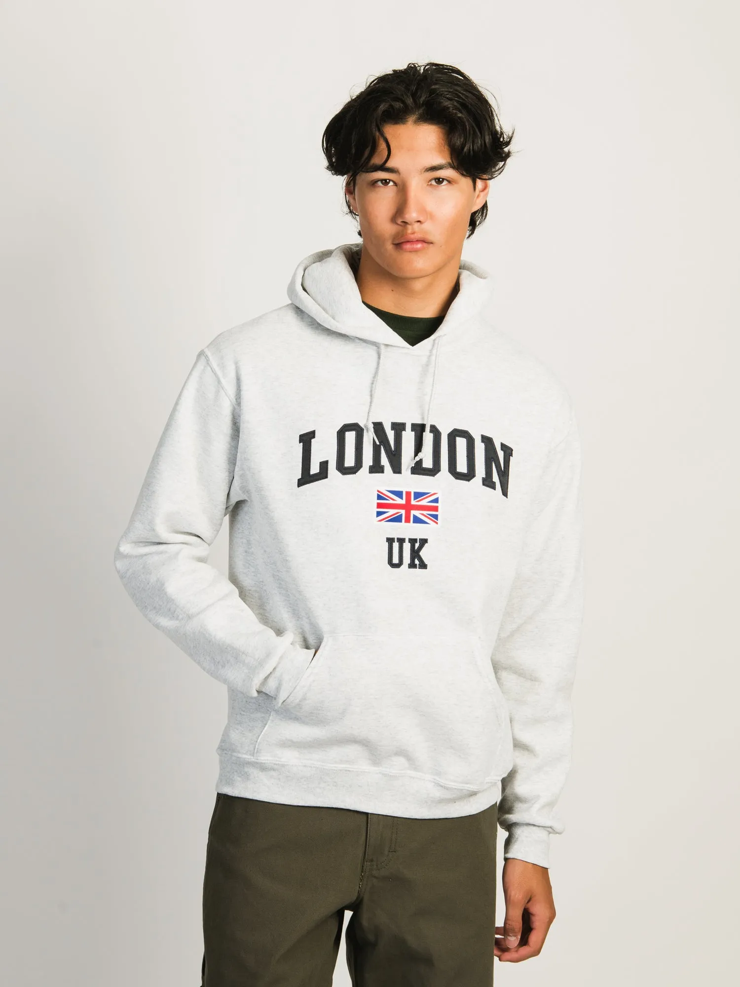 LONDON UK EMBROIDERED HOODIE sold by Boathouse