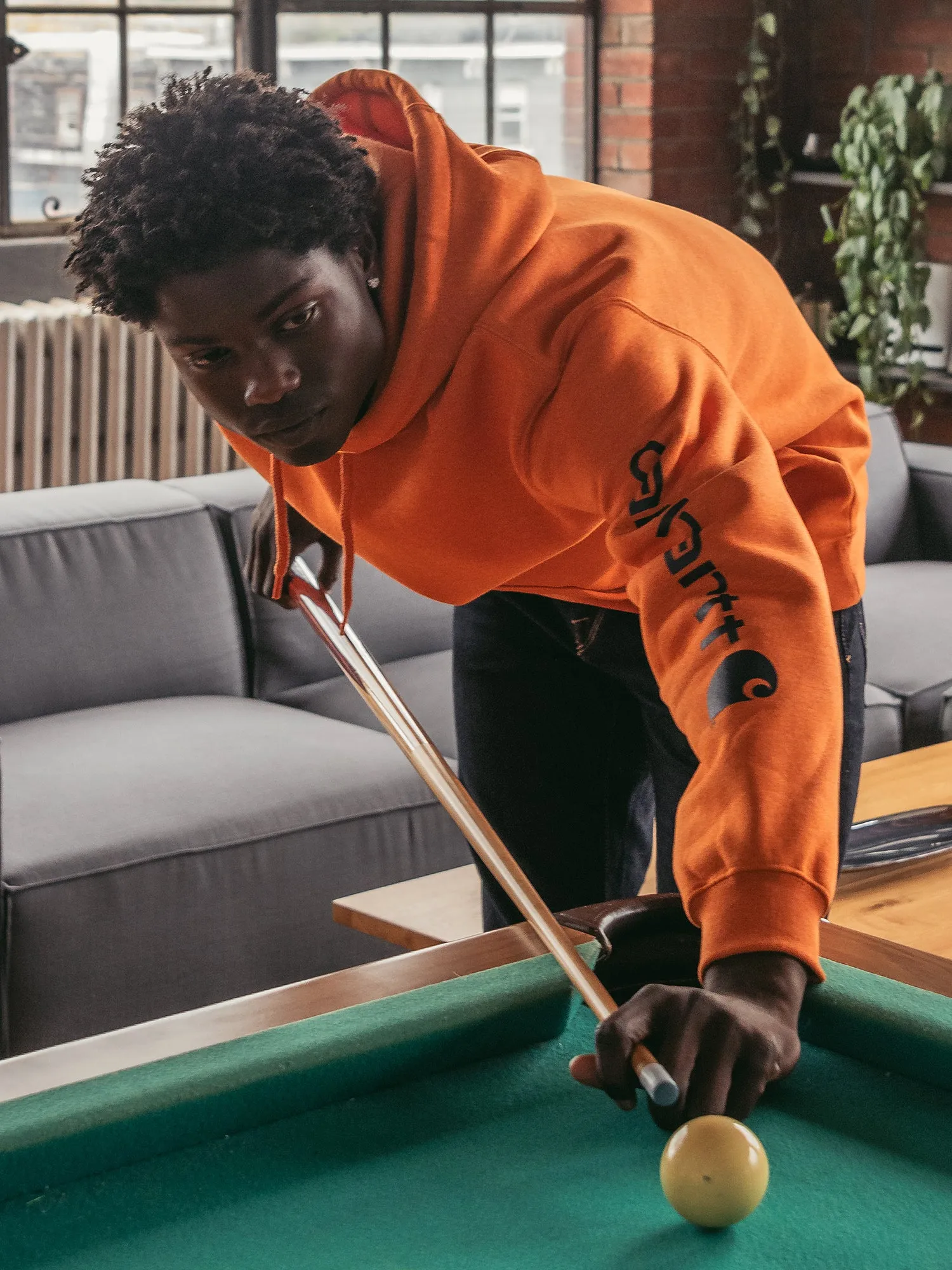 CARHARTT SLEEVE PULL OVER HOODIE sold by Boathouse