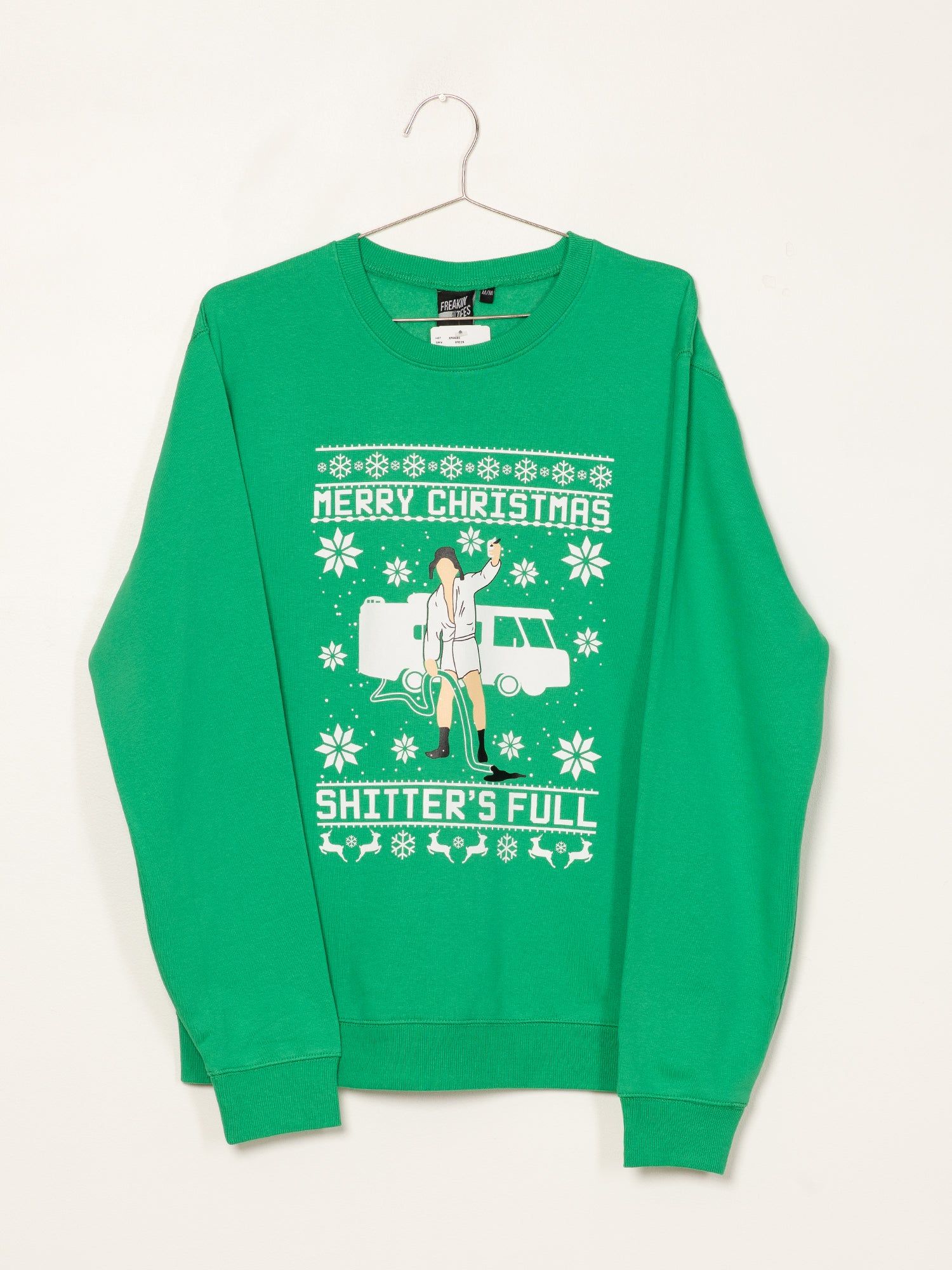 MENS SHITTERS FULL CREW - GREEN - CLEARANCE sold by Boathouse product image thumbnail 3