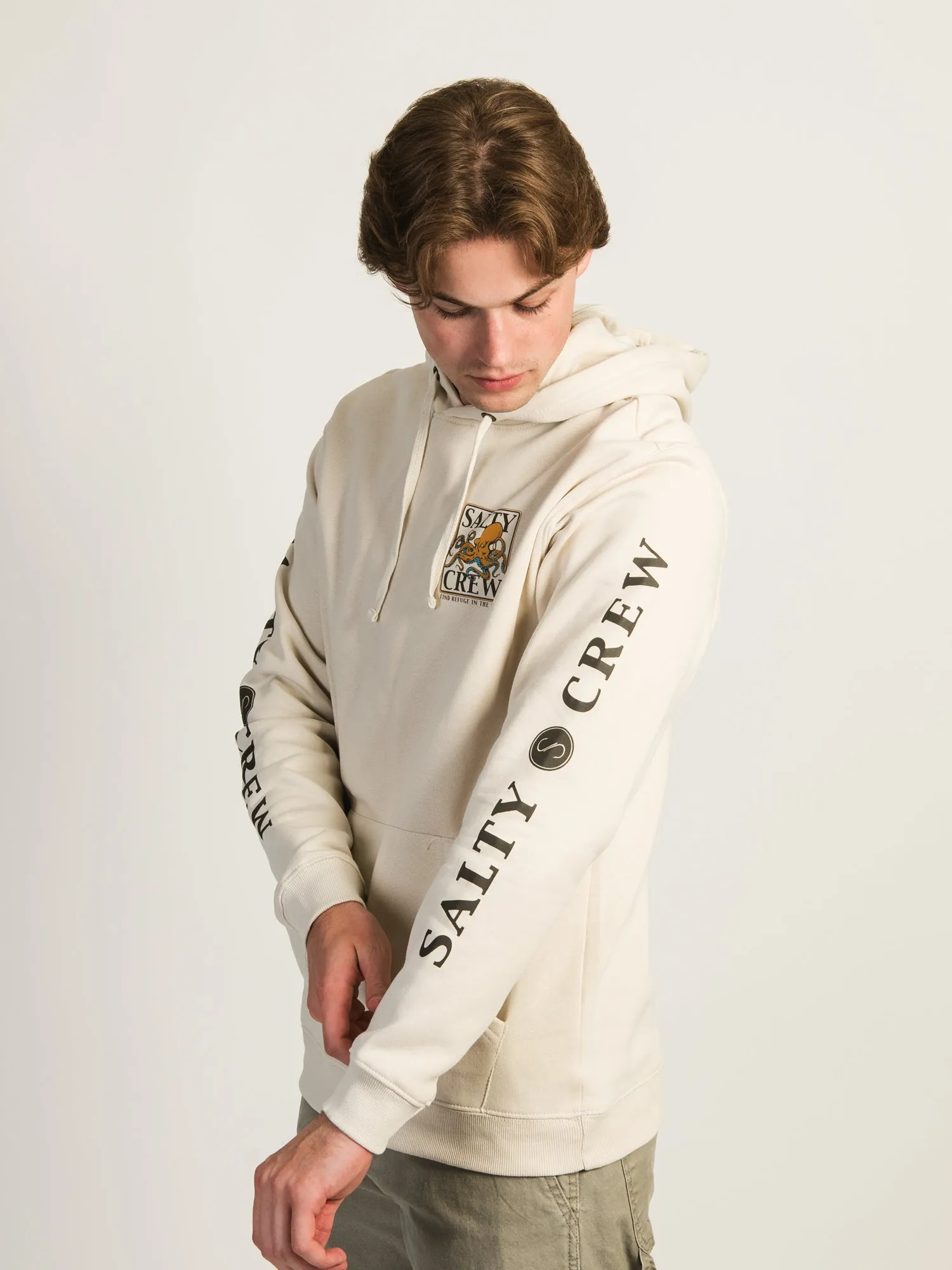 SALTY CREW INK SLINGER FLEECE HOODIE sold by Boathouse product image thumbnail 3