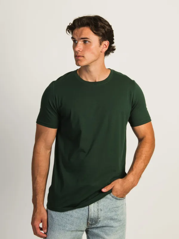 VICTOR CREWNECK TEE - FOREST made by Boathouse