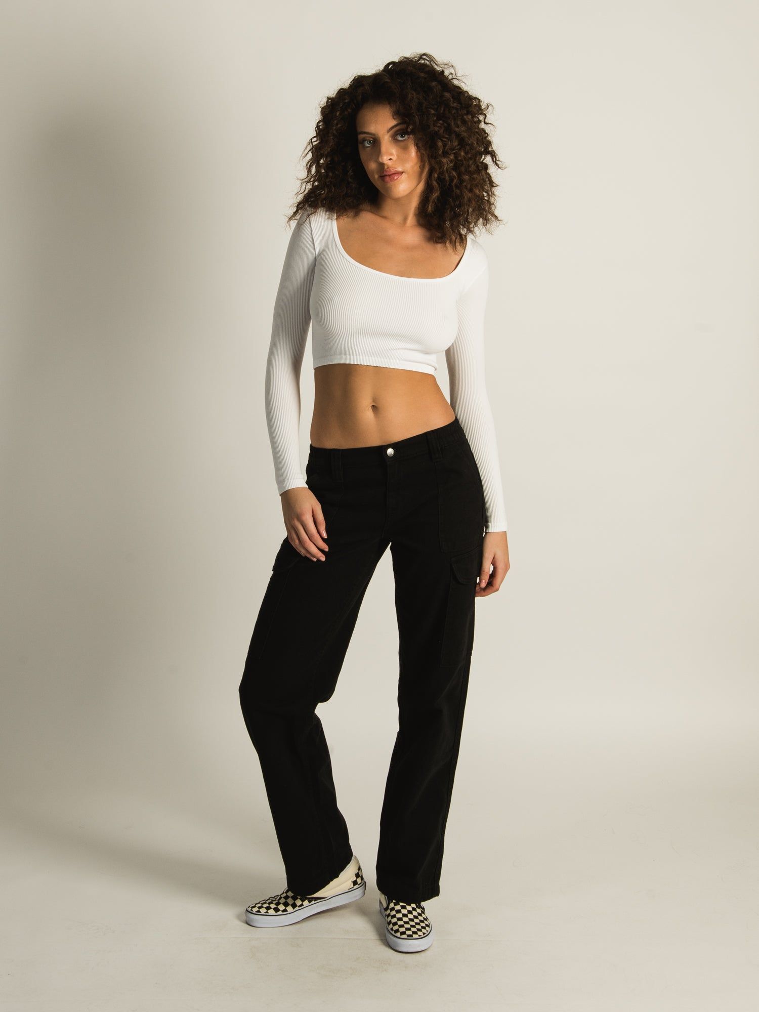 HARLOW LOW RISE CARGO PANT - CLEARANCE sold by Boathouse product image thumbnail 2