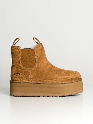 WOMENS UGG NEUMEL PLATFORM CHELSEA BOOT - CHESTNUT sold by Boathouse