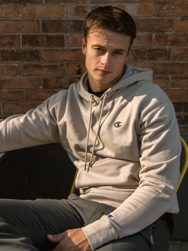 CHAMPION CLASSIC FLEECE PULL OVER HOODIE sold by Boathouse