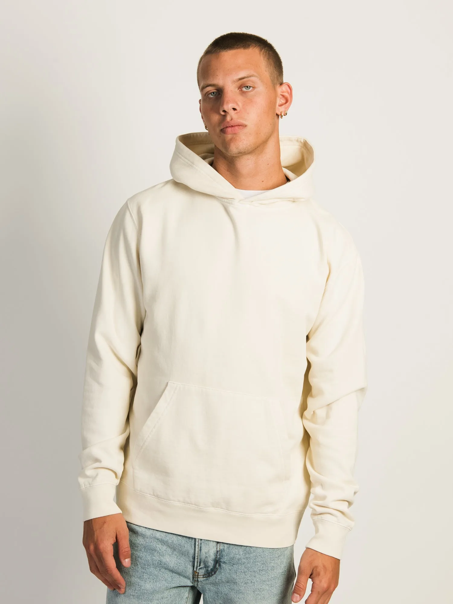 KOLBY PARKER VINTAGE WASH HOODIE - CREAM sold by Boathouse