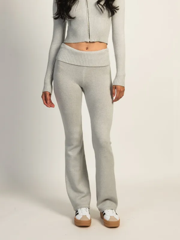 HARLOW BROOKE FLARE PANT - CLOUD sold by Boathouse