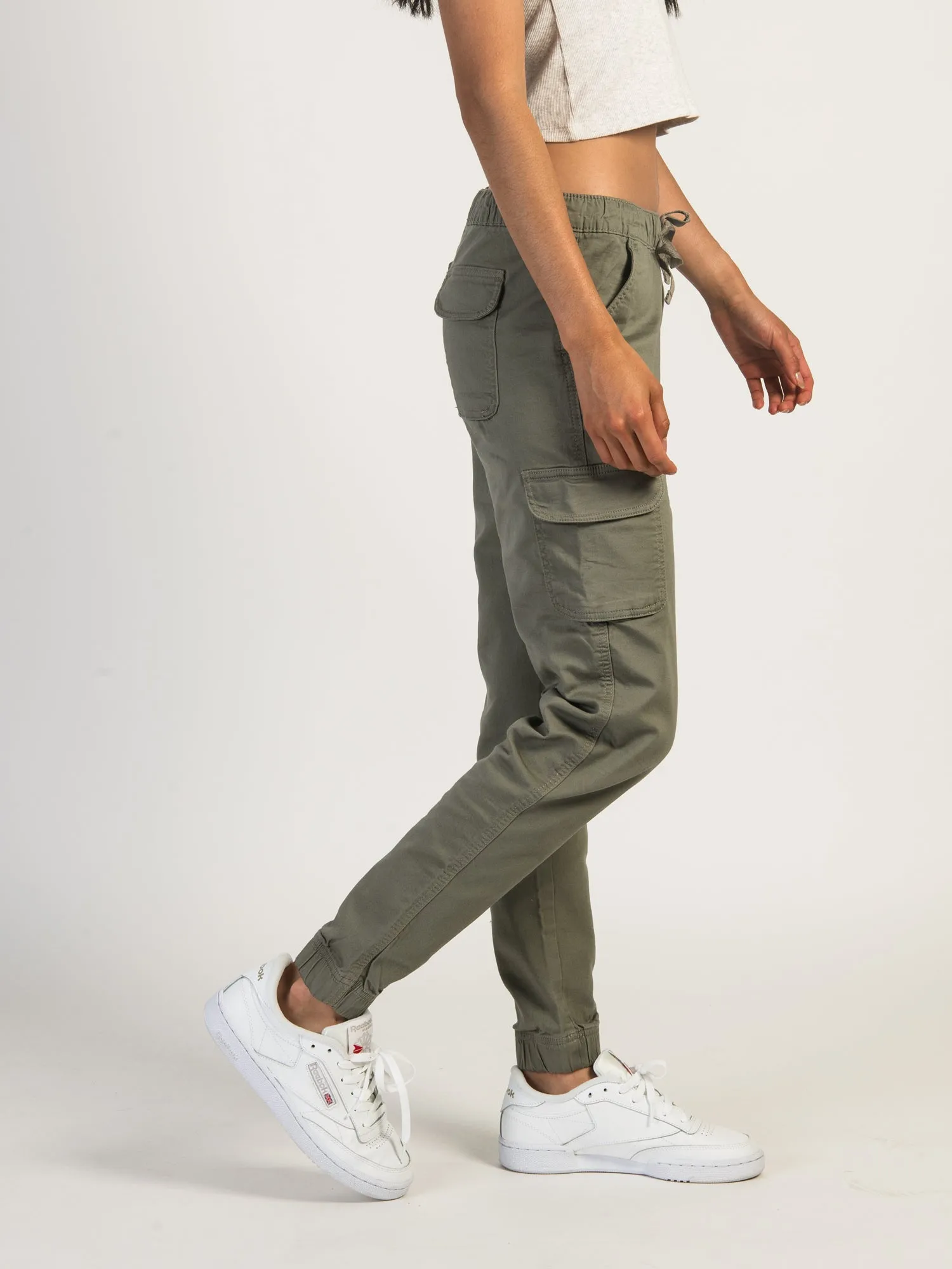 HARLOW DALLAS HYBRID JOGGER - OLIVE - CLEARANCE sold by Boathouse product image thumbnail 3
