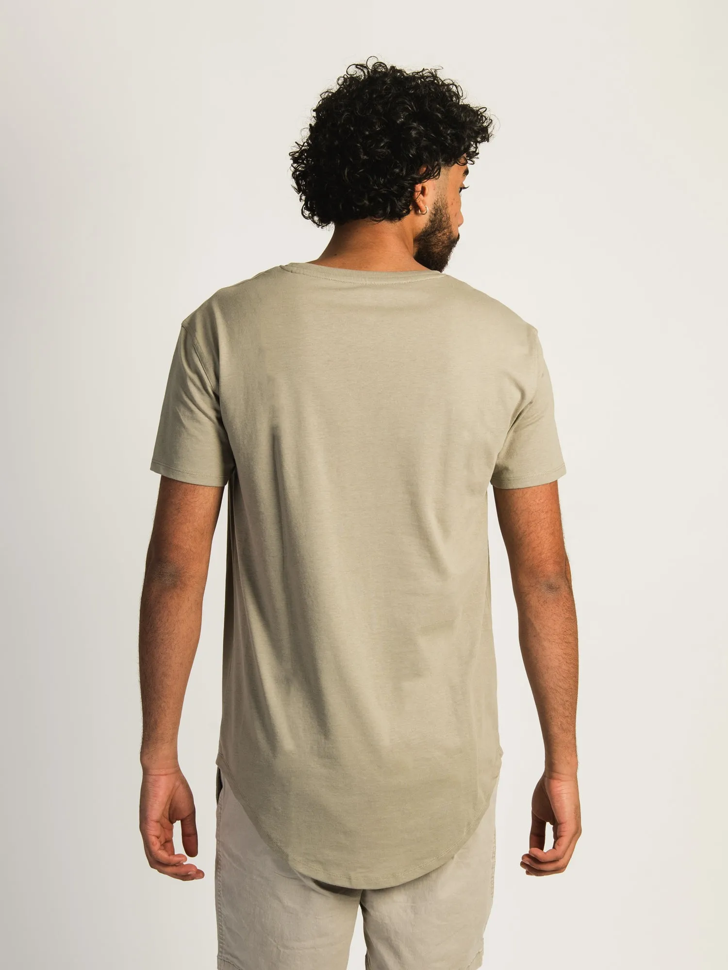 LONGLINE TEE - BEIGE sold by Boathouse product image thumbnail 2