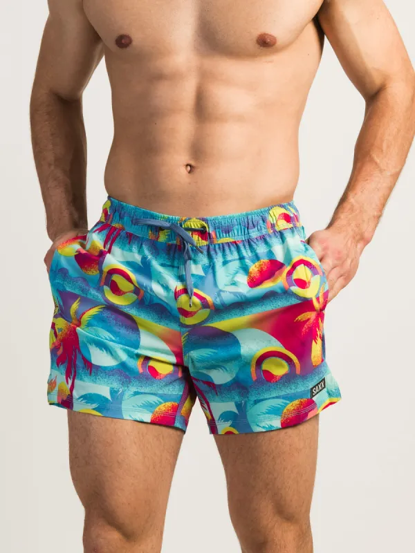 SAXX OH BUOY 2IN1 5" VOLLEY SHORTS - RETRO - CLEARANCE made by Boathouse