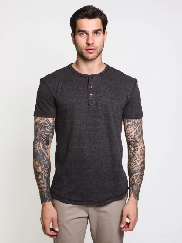MENS HAL LONGLINE HENLEY - CLEARANCE sold by Boathouse
