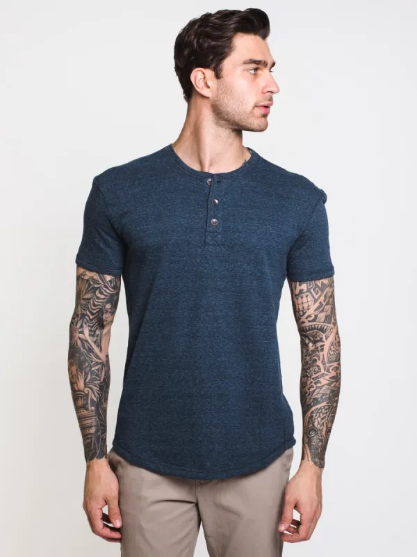 MENS HAL LONGLINE HENLEY - CLEARANCE sold by Boathouse