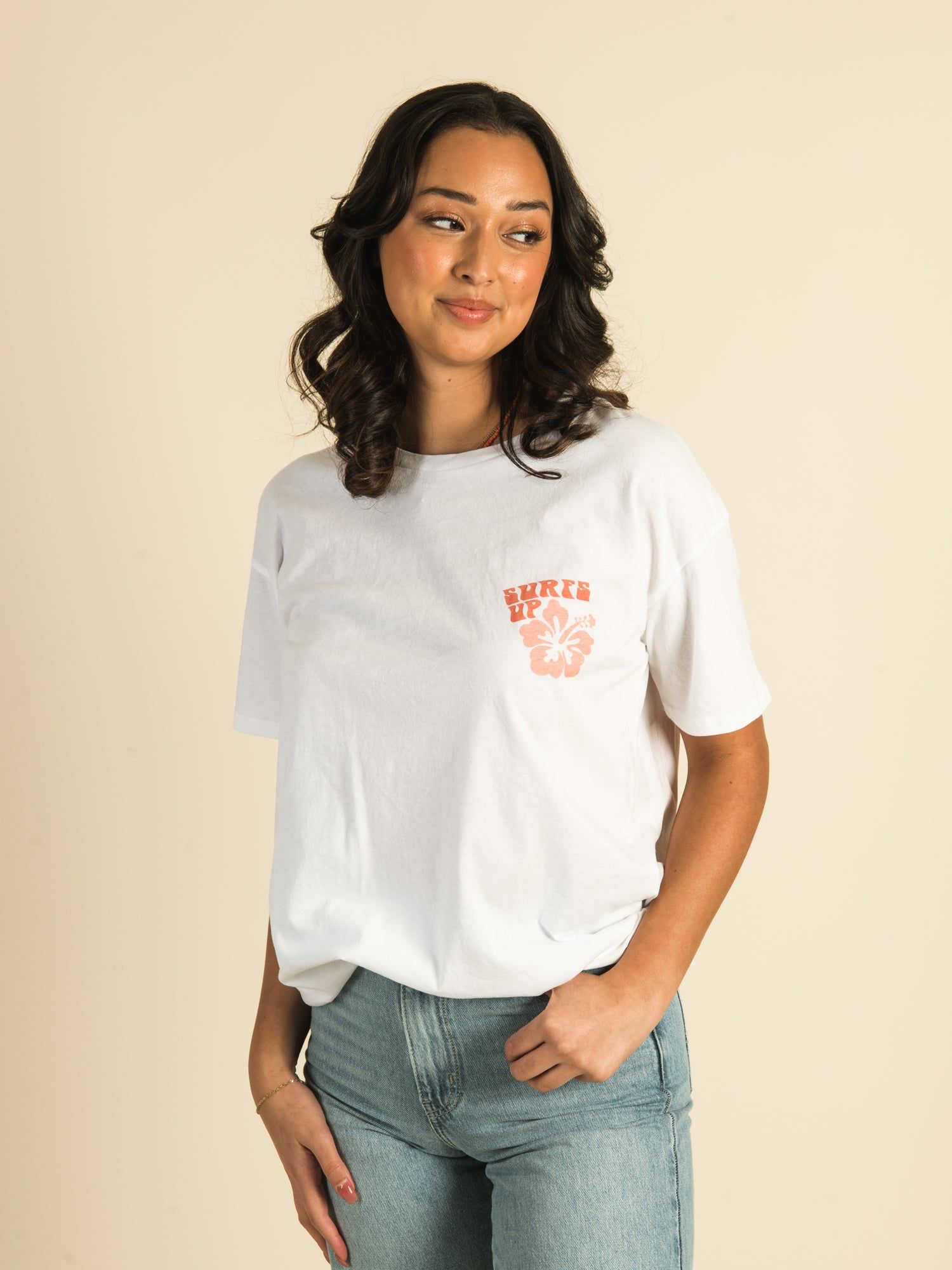 HARLOW BOYFRIEND SCREEN PRINT T-SHIRT - CLEARANCE sold by Boathouse