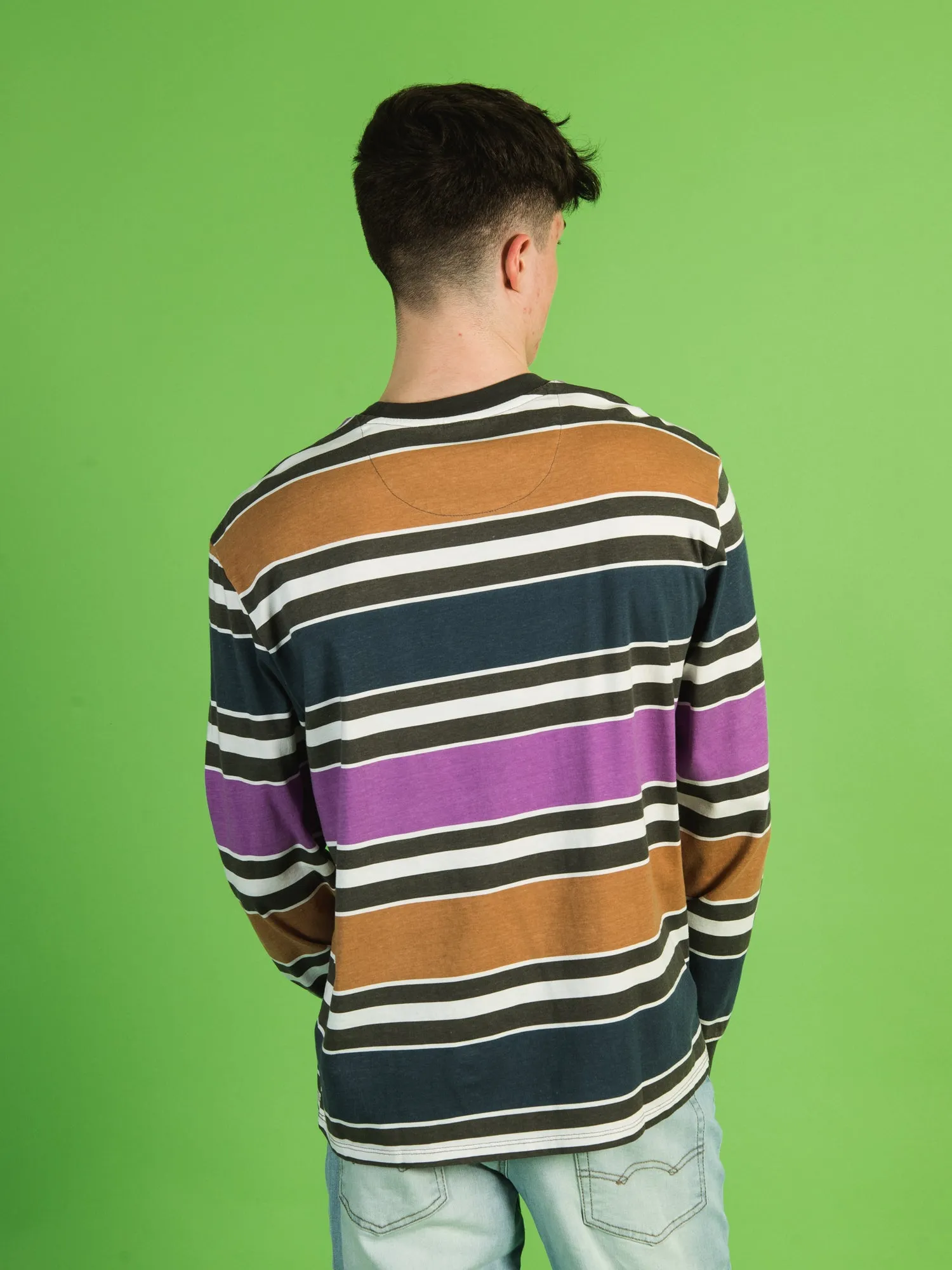 GUESS GO BLOCK STRIPE LONG SLEEVE TEE - CLEARANCE sold by Boathouse product image thumbnail 3