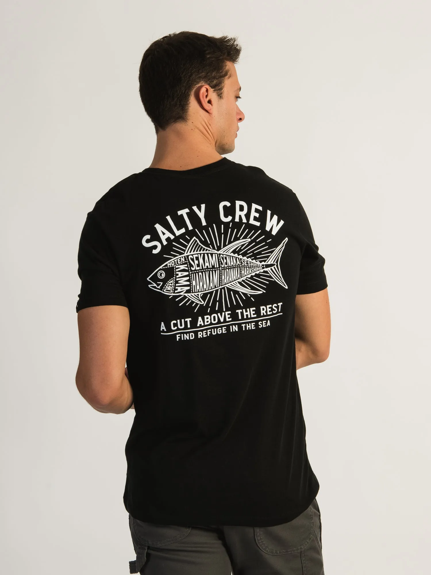 SALTY CREW CUT ABOVE T-SHIRT sold by Boathouse