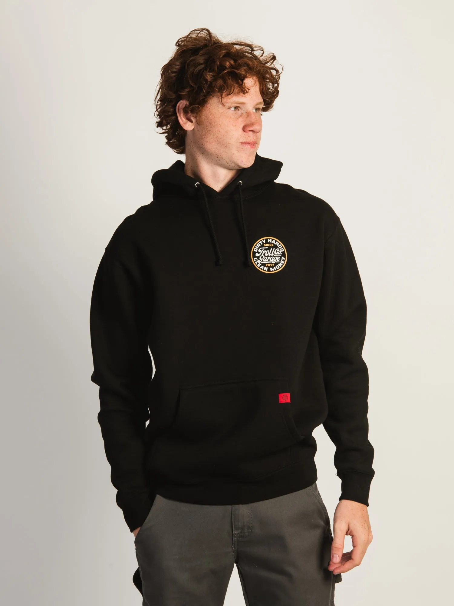 TROLL CO. DHCM GARAGE PULLOVER HOODIE sold by Boathouse product image thumbnail 2