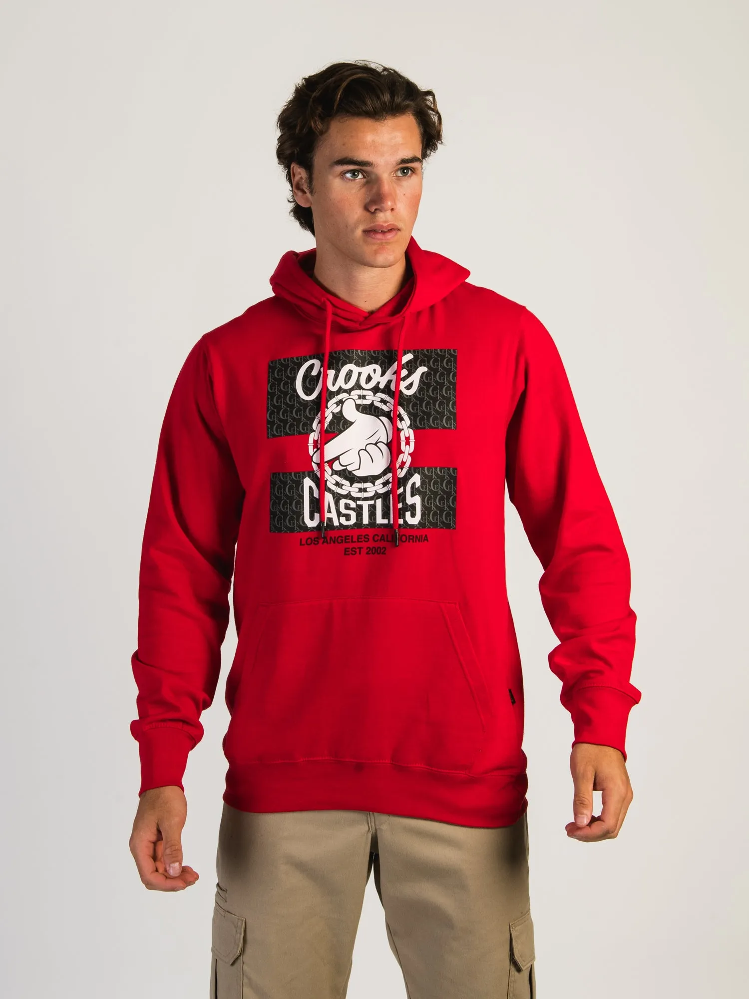 CROOKS & CASTLES AIRGUN KLEPTO PULL OVER HOODIE sold by Boathouse