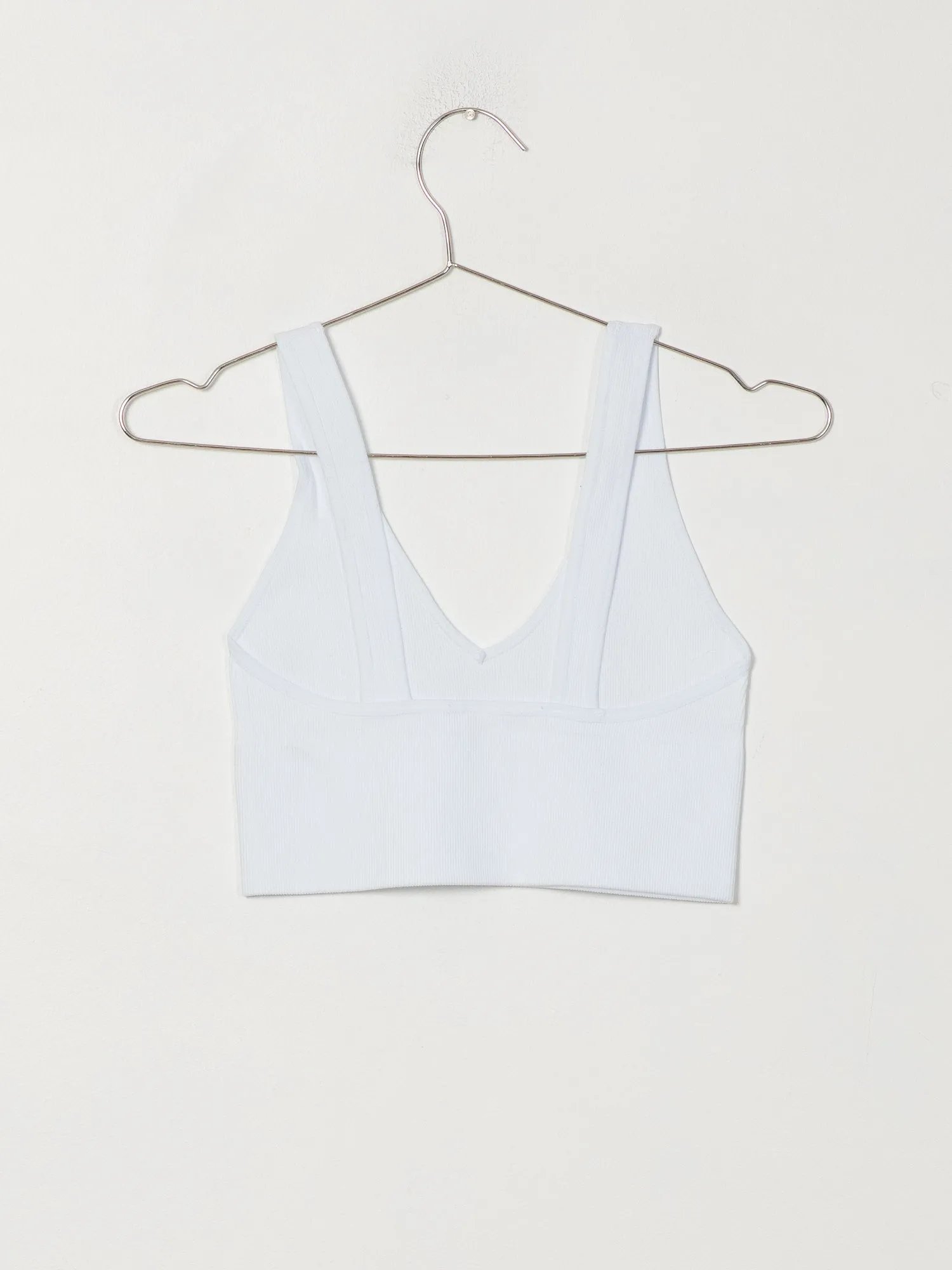 DYNAMIC DEEP V CROP RIBBED BRALETTE - CLEARANCE sold by Boathouse product image thumbnail 5