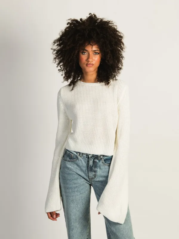PRINCESS POLLY COASTLINE CROPPED SWEATER sold by Boathouse