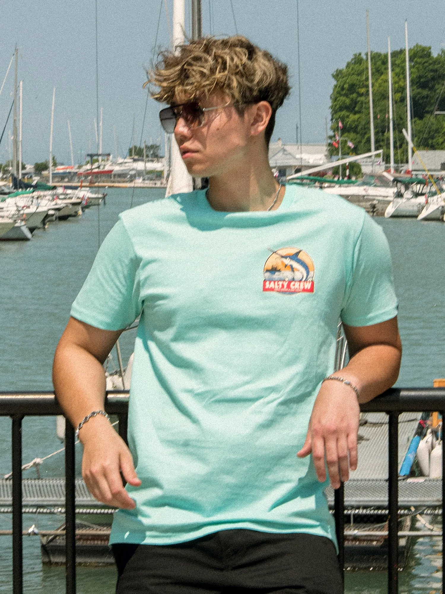 SALTY CREW DEEP DROP STANDARD T-SHIRT sold by Boathouse product image thumbnail 2