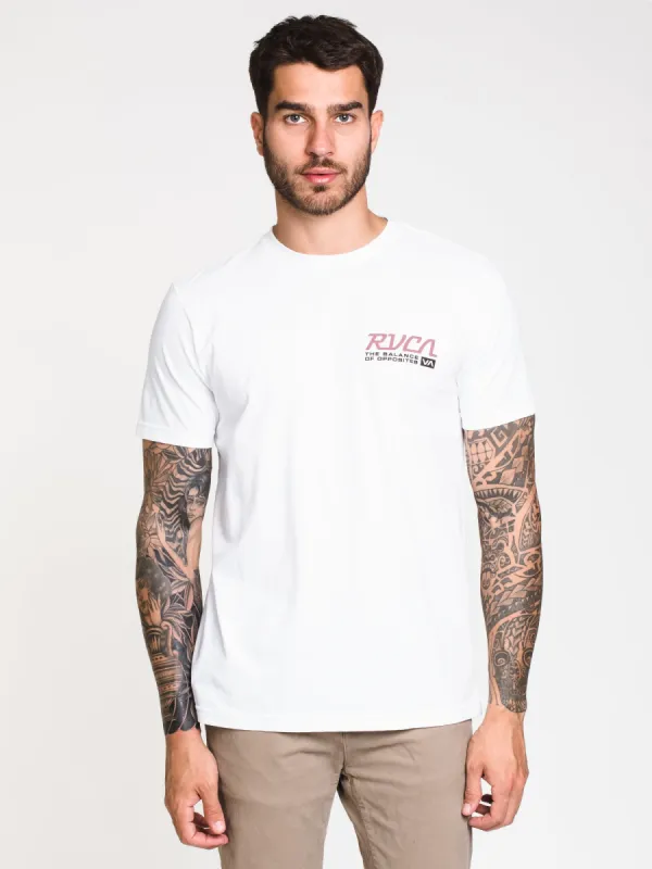 RVCA TRANSMISSION SHORT SLEEVE TEE - CLEARANCE sold by Boathouse