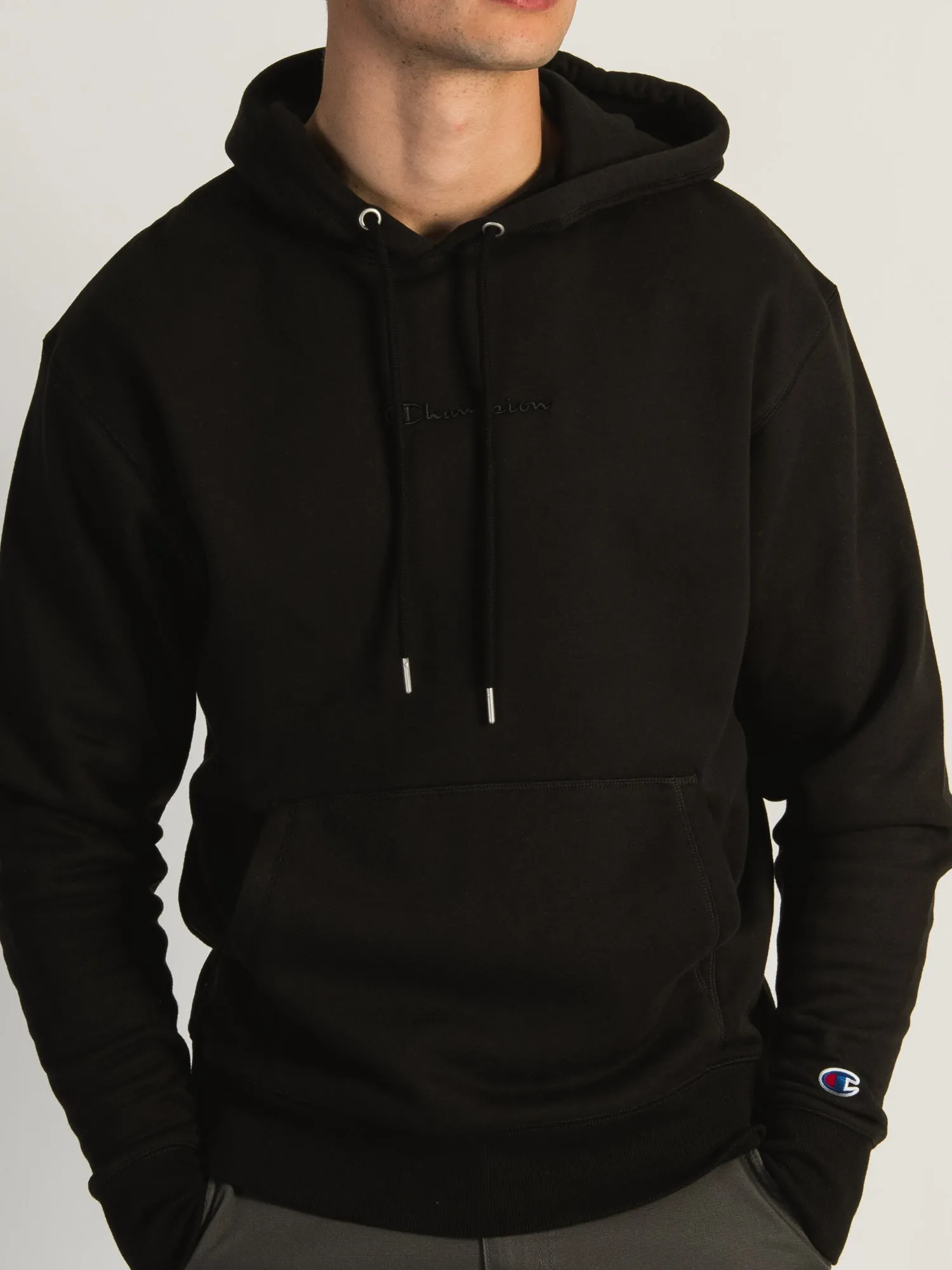CHAMPION CLASSIC FLEECE PULL OVER HOODIE sold by Boathouse product image thumbnail 3